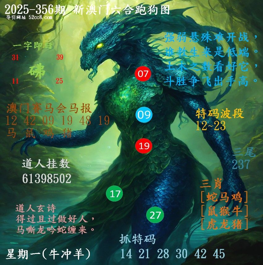 新澳门六合跑马图356期